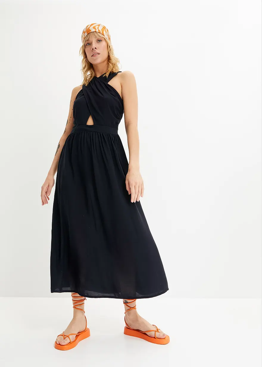 Maxi-Kleid mit Cut-Out