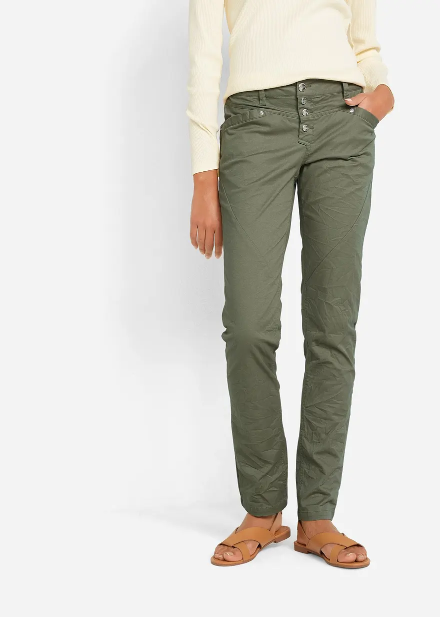 Stretch-Hose mit Crash-Effekt