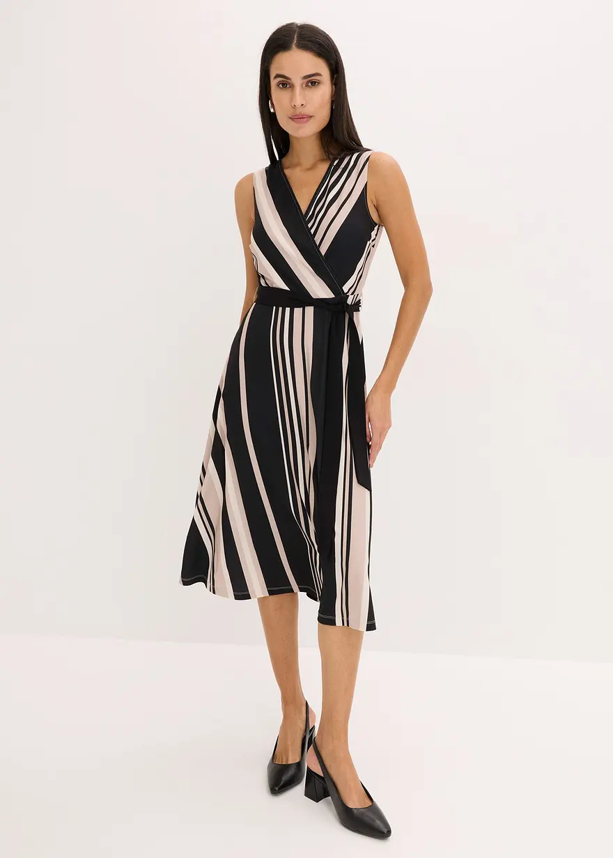 Shirtkleid mit Bindeband
