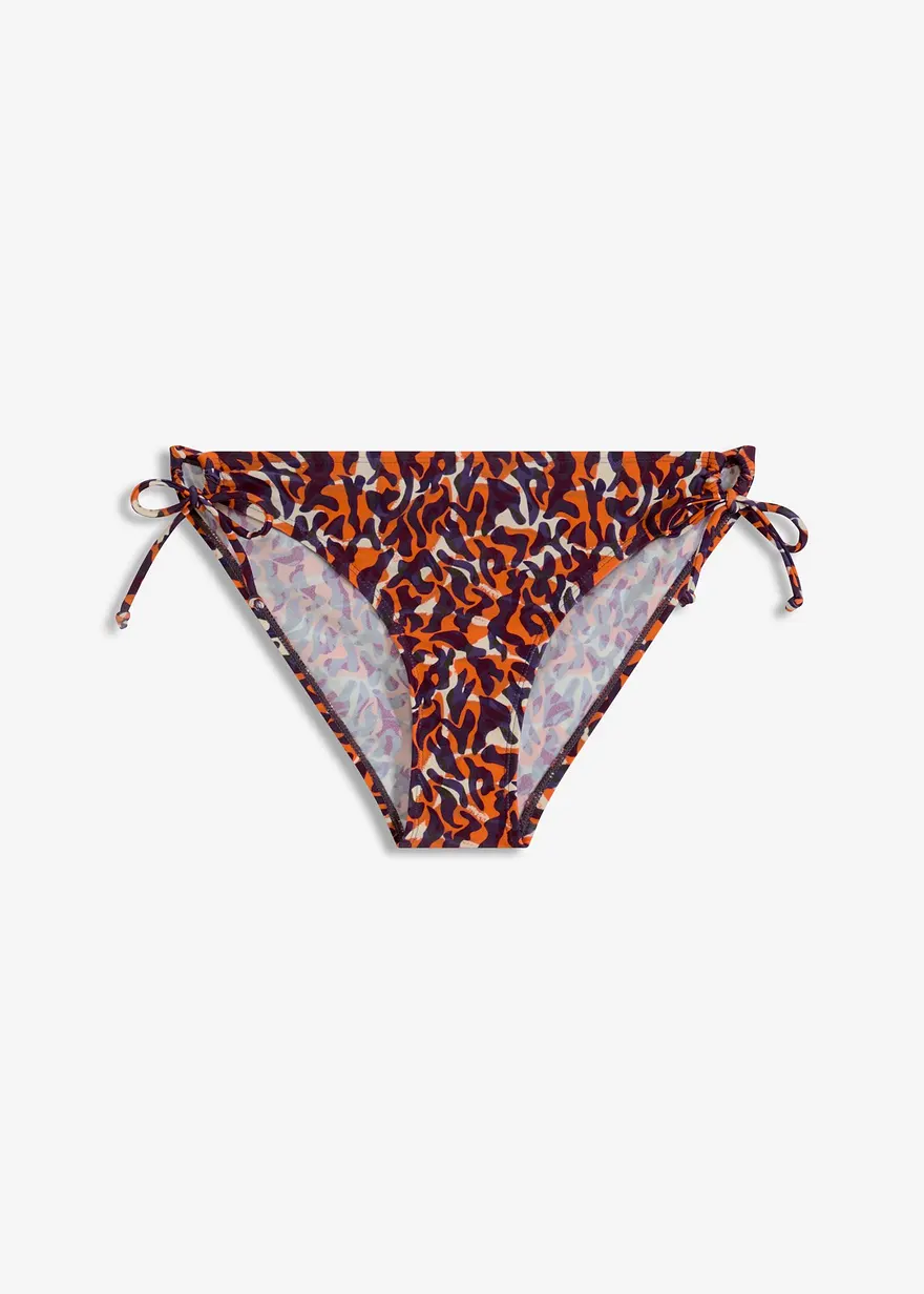 Bikinihose mit Bindedetail
