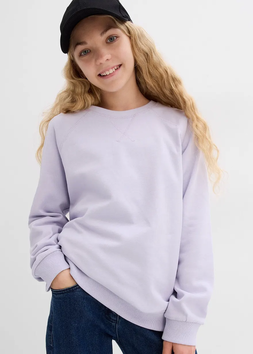 Sweatshirt aus reiner Bio-Baumwolle