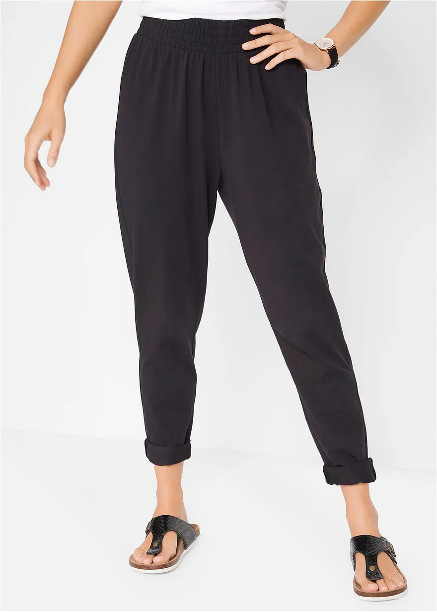 Jerseyhose aus Baumwoll-Mix