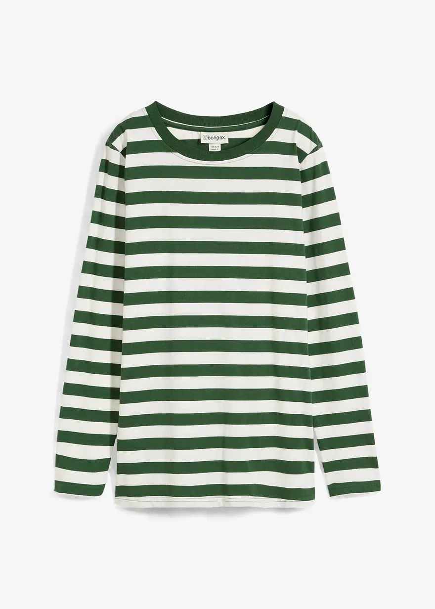 Streifenshirt aus reiner Bio-Baumwolle