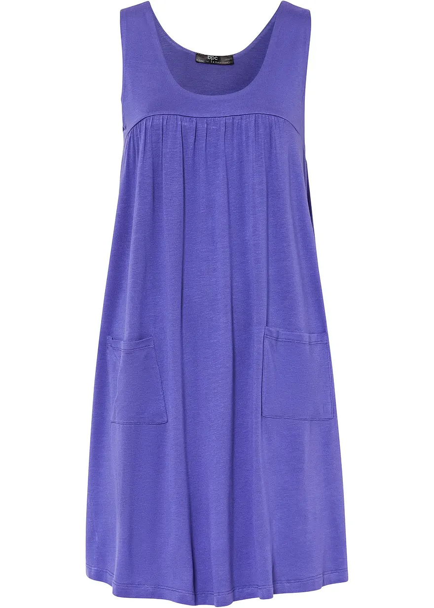 Kurzes Jerseykleid aus softer Viskose