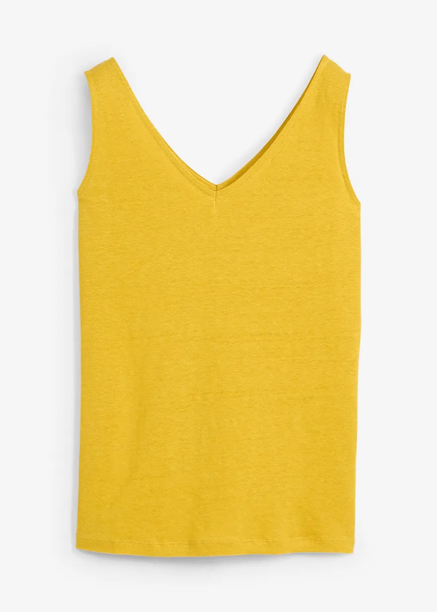 Tanktop aus Leinen