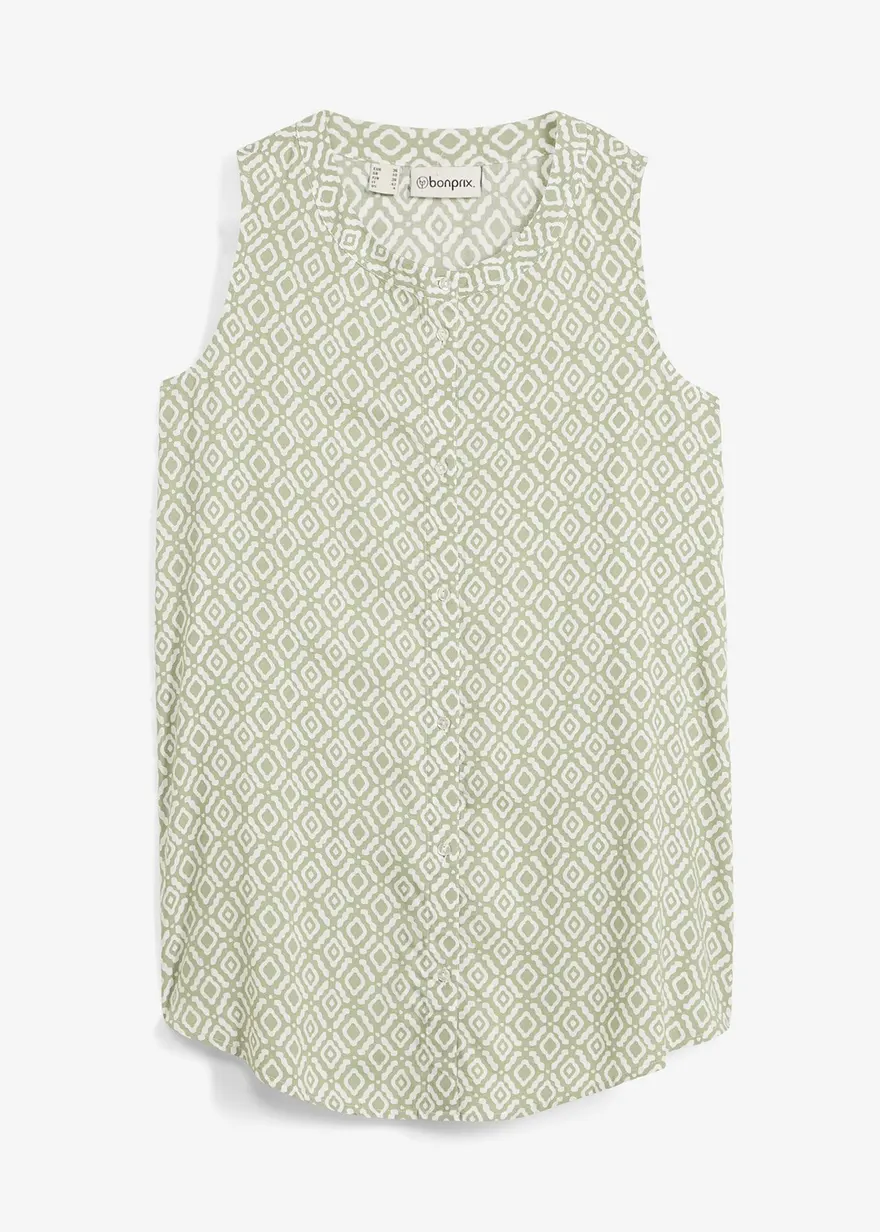 Longbluse aus softer Viskose