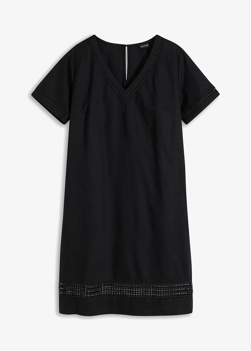 Kleid mit Spitzeneinsatz