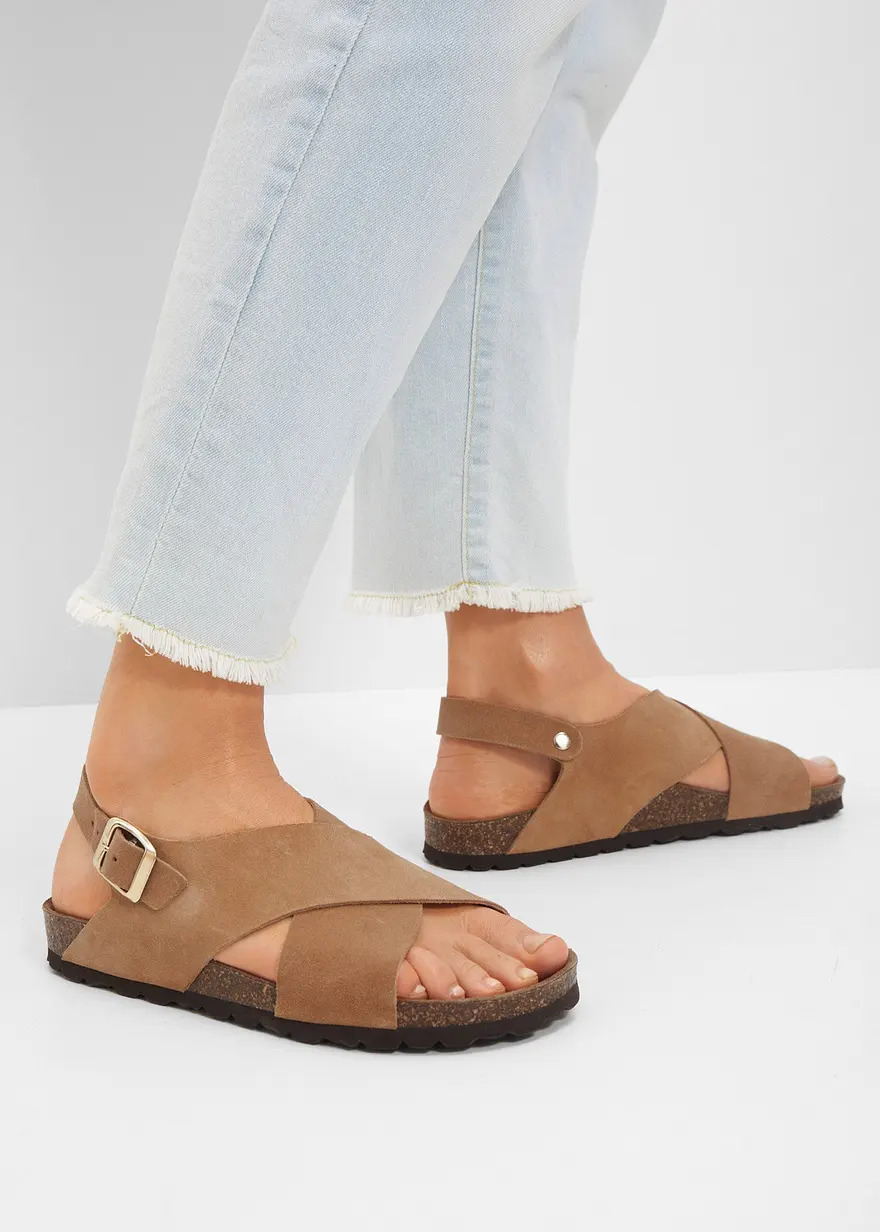 Sandale aus Leder