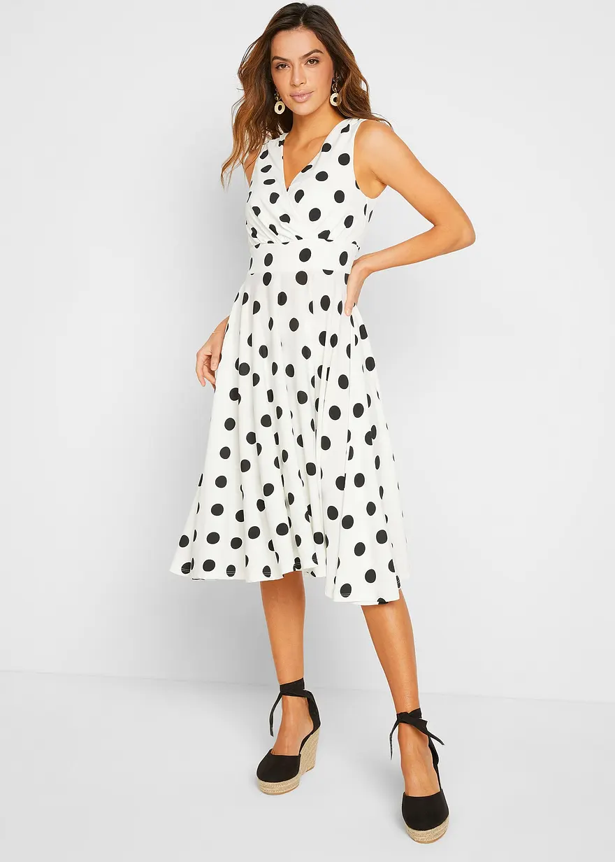 Shirtkleid mit Punkten