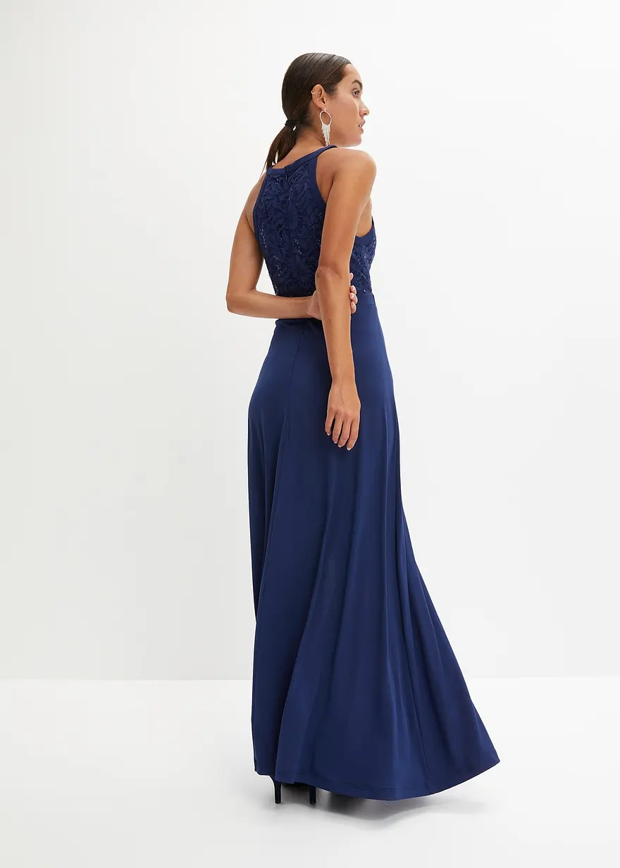 Maxikleid mit Spitze