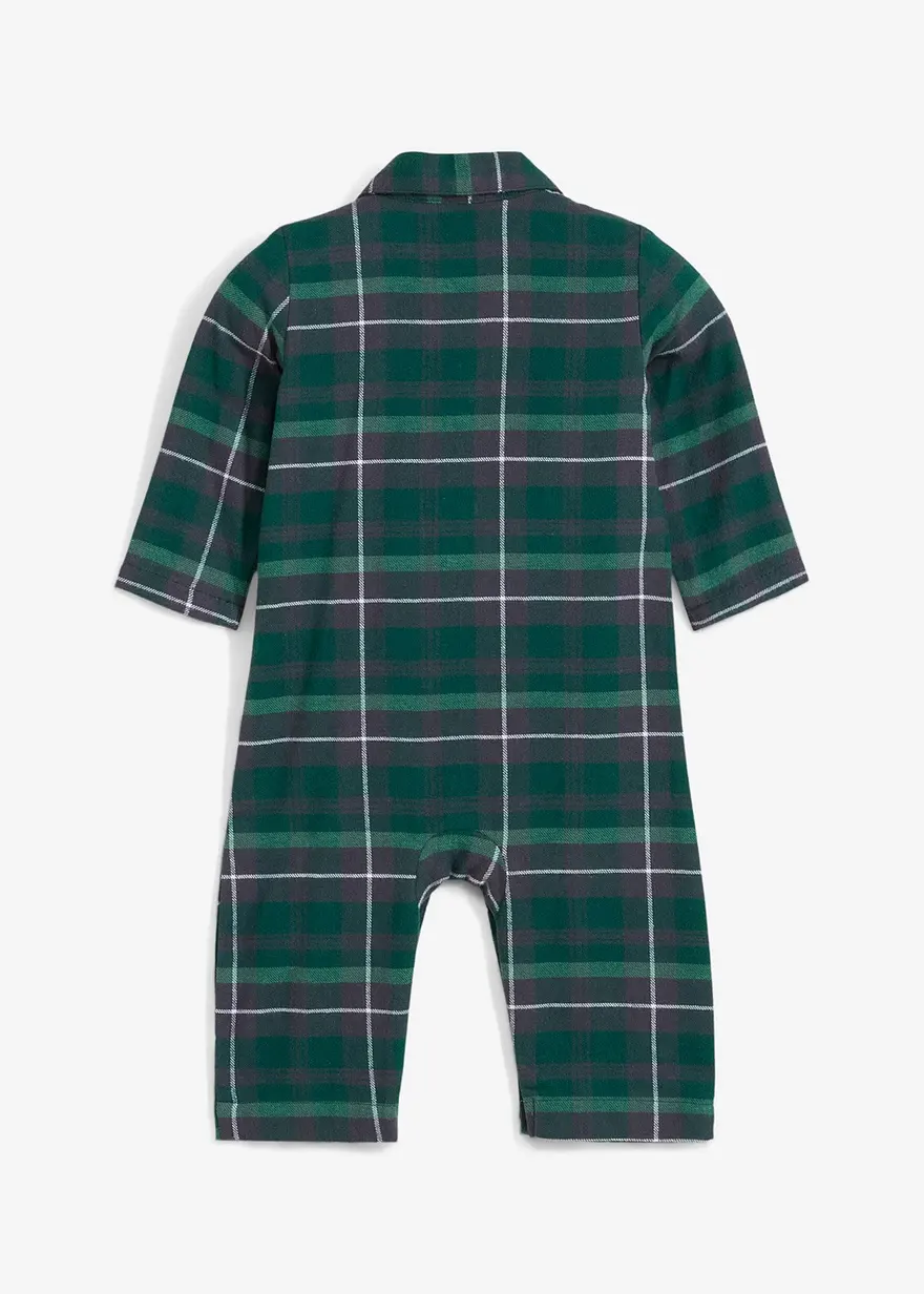 Flanell-Overall aus reiner Baumwolle