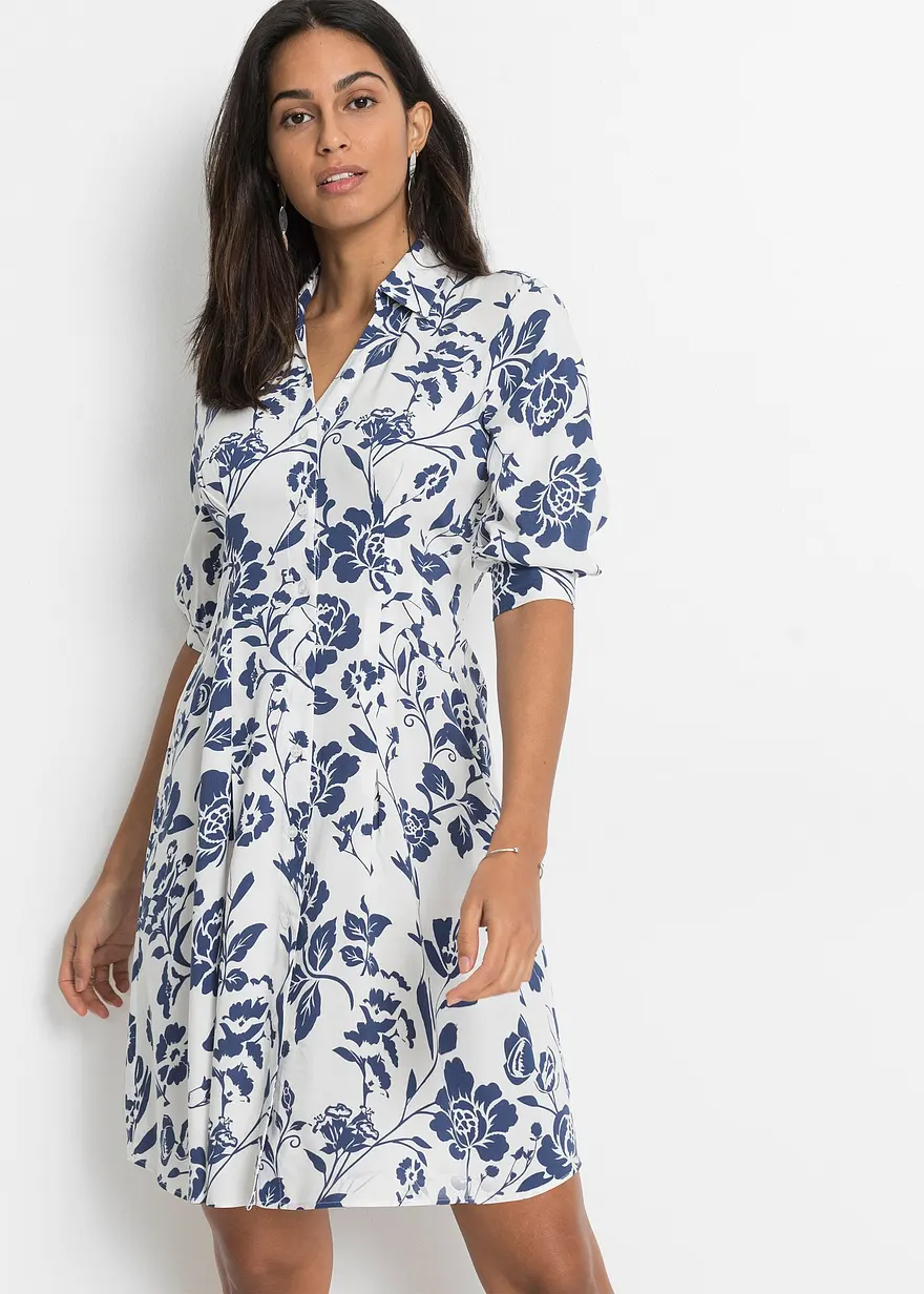 Viskose Blusenkleid