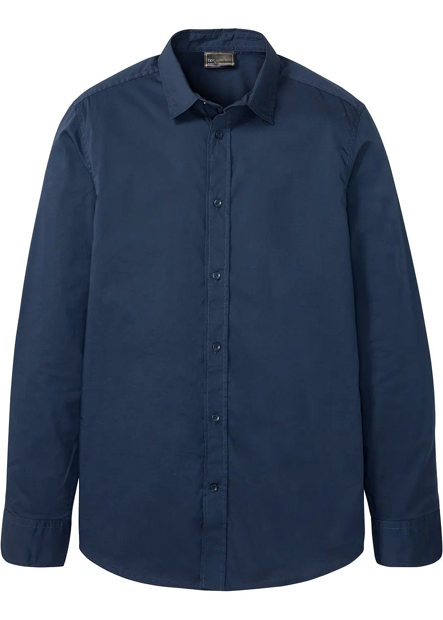 Business-Hemd mit Stretch, Slim Fit