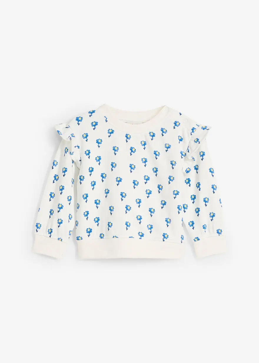Baby Sweatshirt aus reiner Bio Baumwolle
