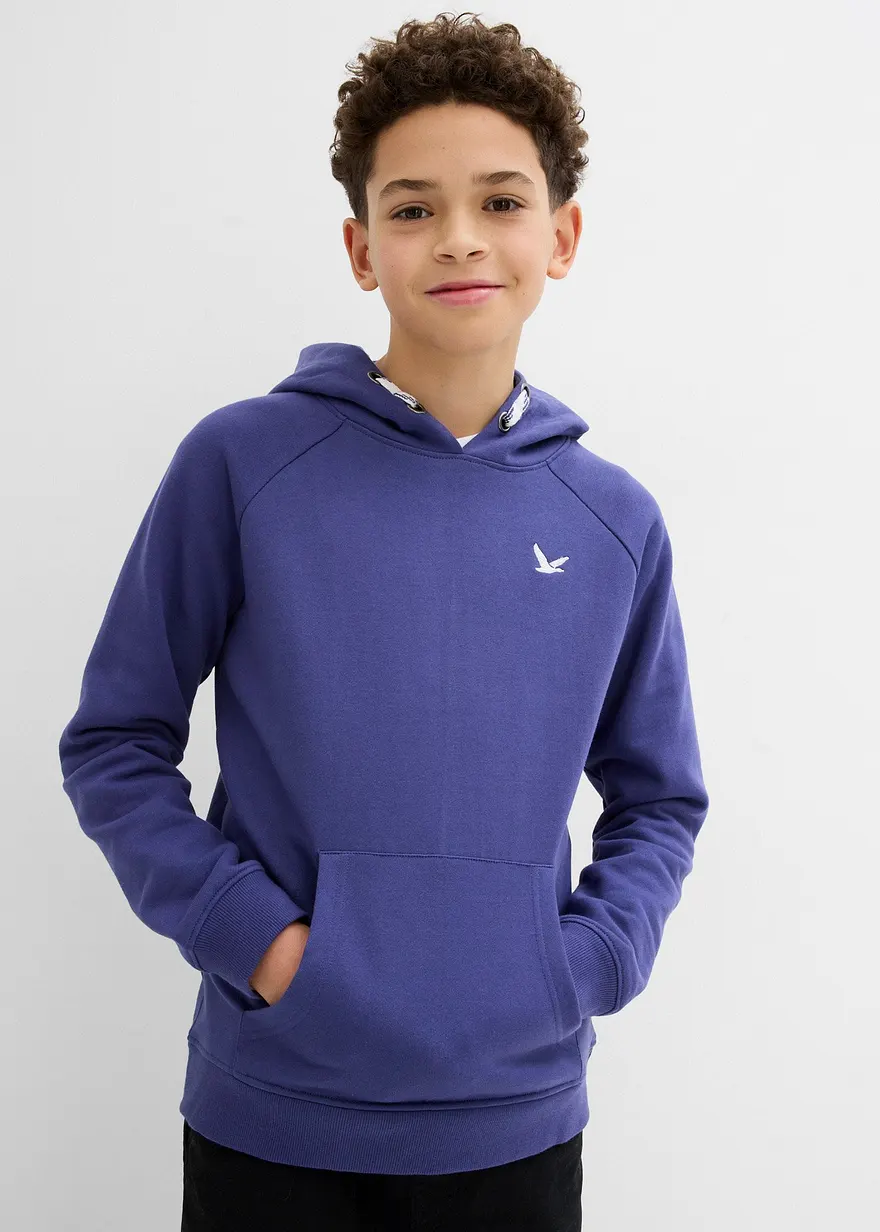 Hoodie aus reiner Bio-Baumwolle