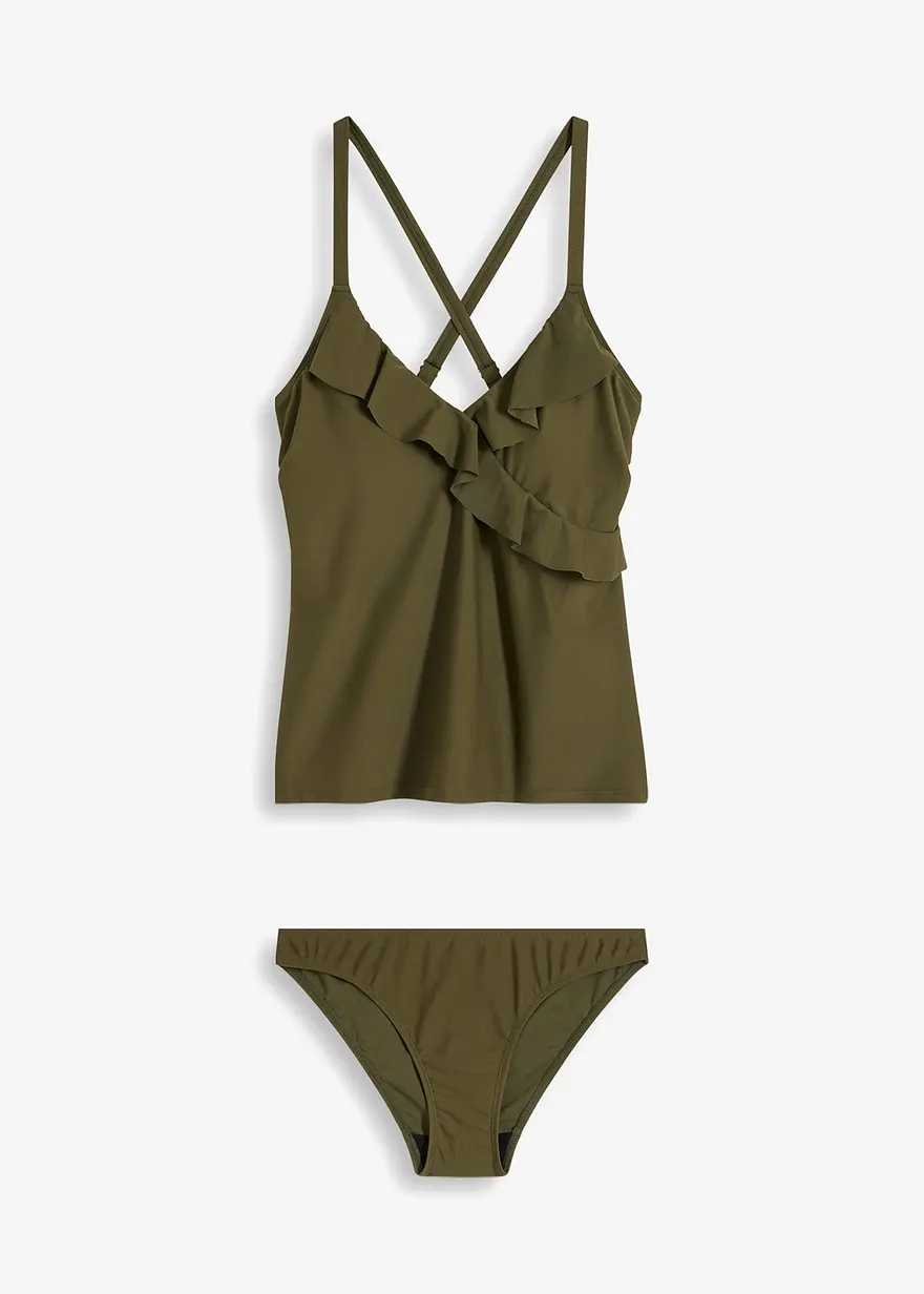 Tankini (2-tlg.Set) mit Volant