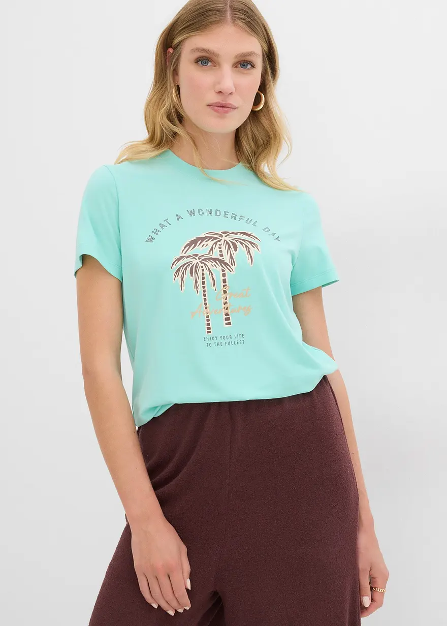 T-Shirt mit Motivprint