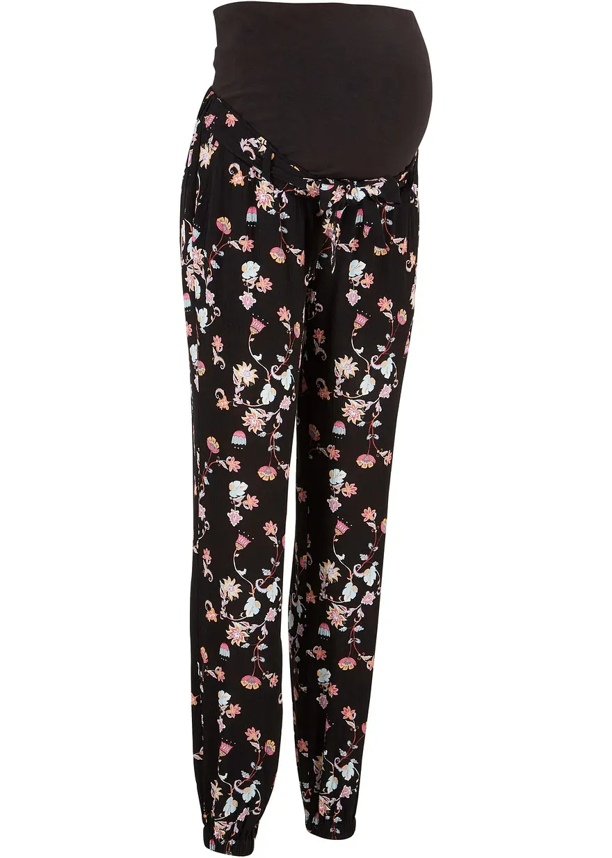 Leichte Umstandshose aus Viskose, Loose Fit