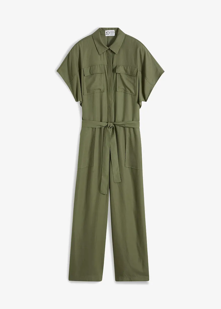 Jumpsuit aus fließendem Lyocell