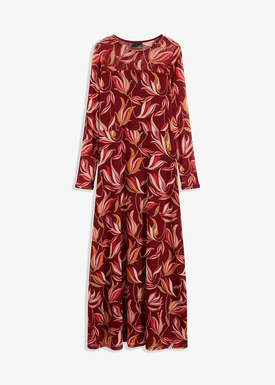 Meshkleid in A-Linie