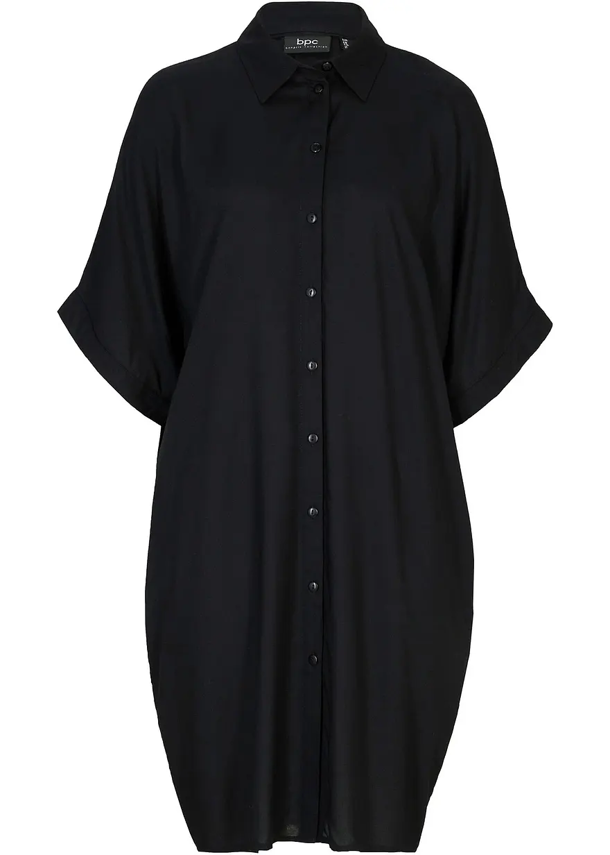 Blusenkleid aus feiner Viskose