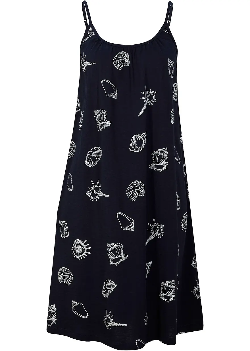 Hänger-Jerseykleid aus Bio-Baumwolle