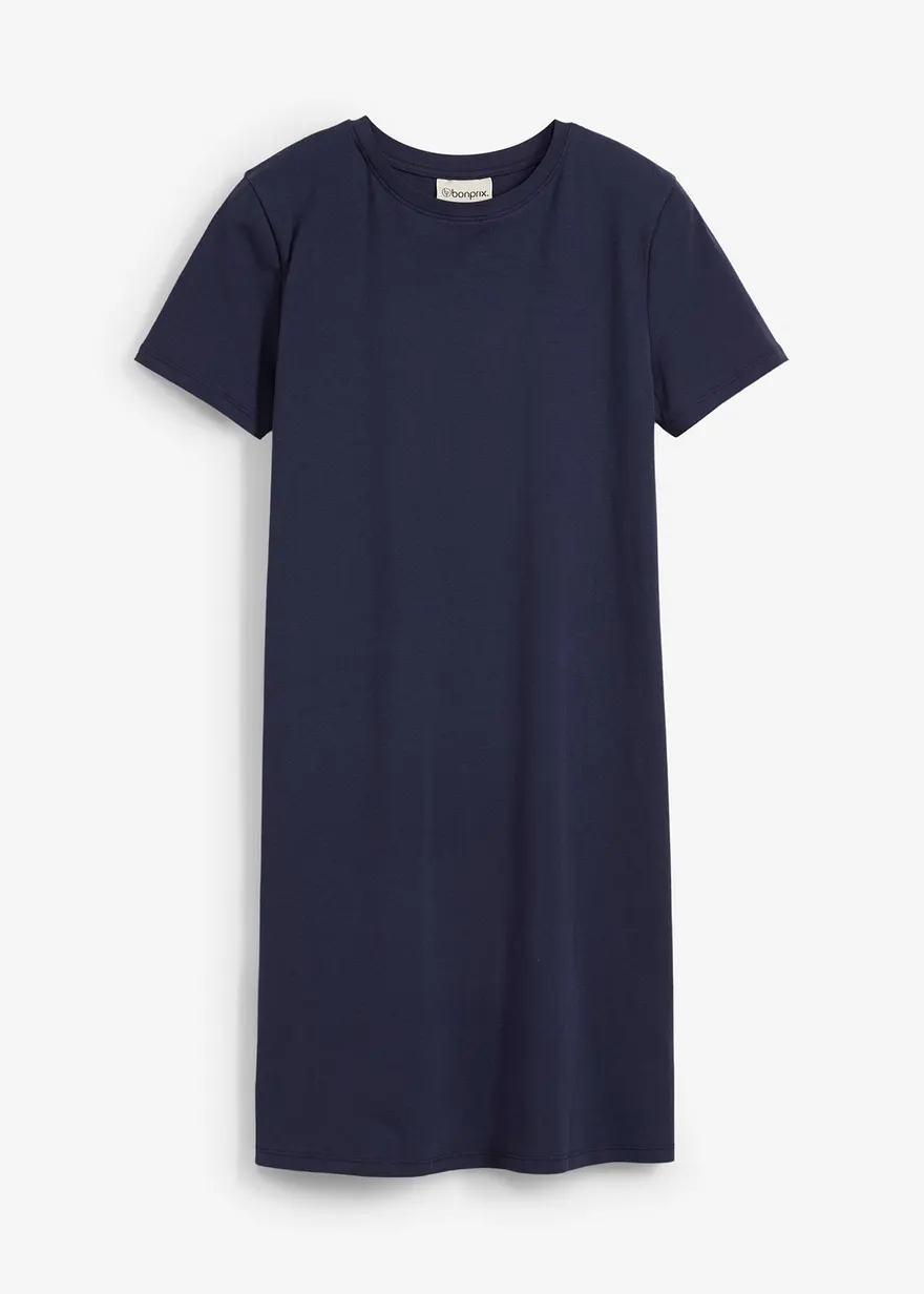Jerseykleid aus elastischem Bio-Baumwoll-Mix