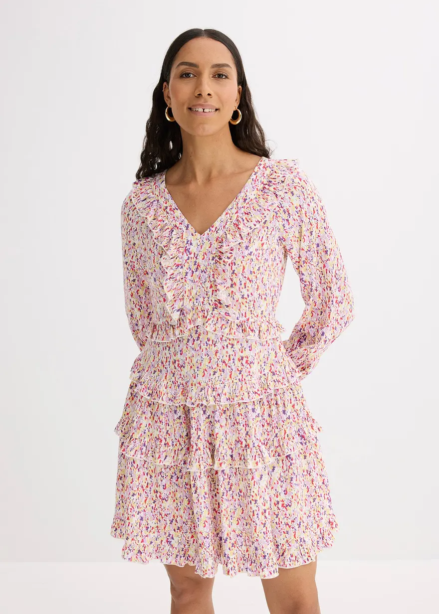 Kleid mit Volants