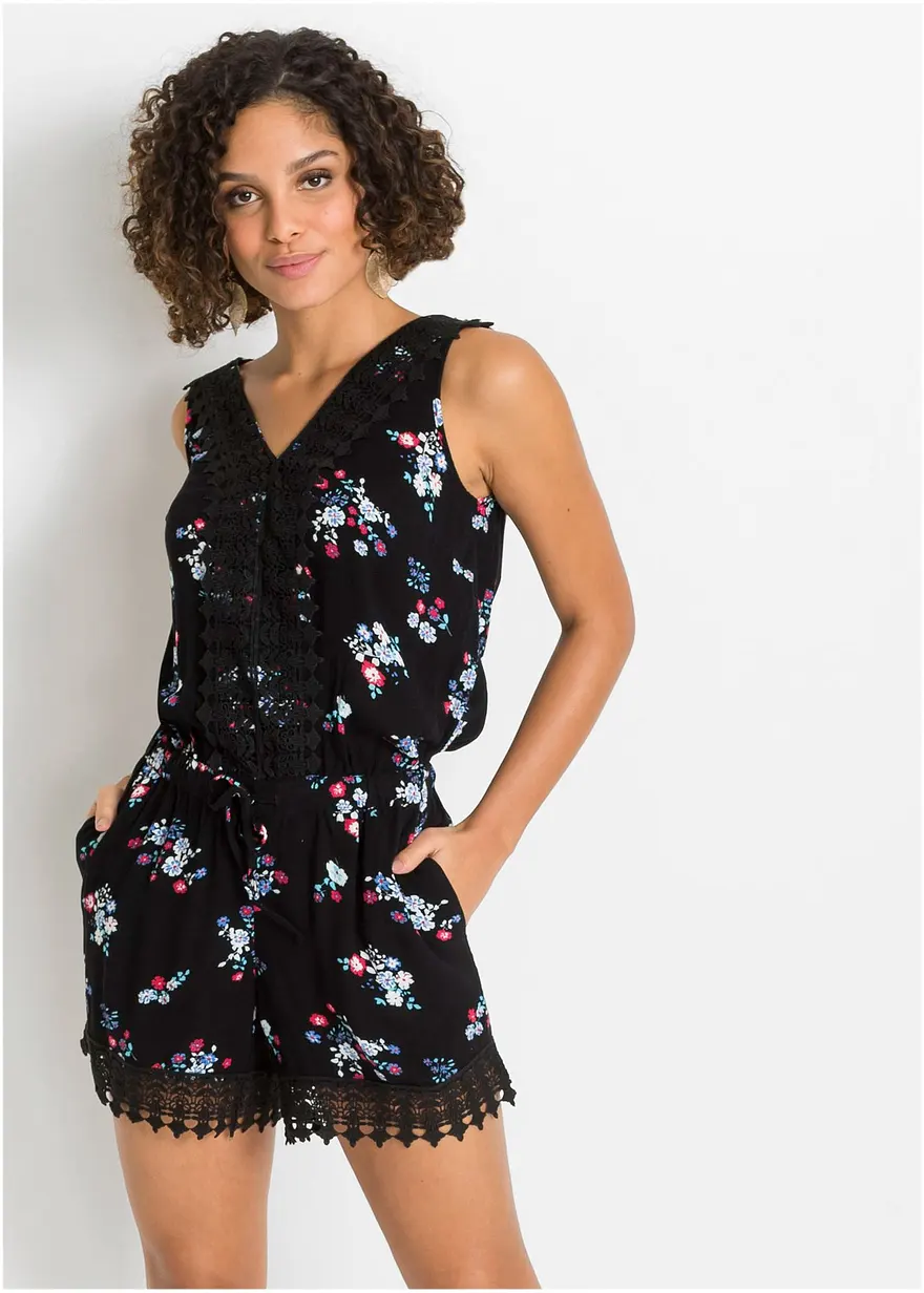 Jumpsuit aus Viskose