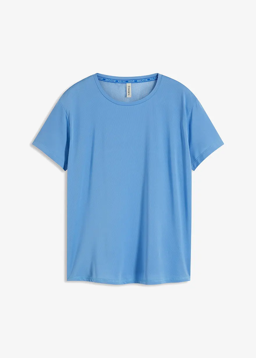 Funktionsshirt mit Mesheinsatz, schnelltrocknend