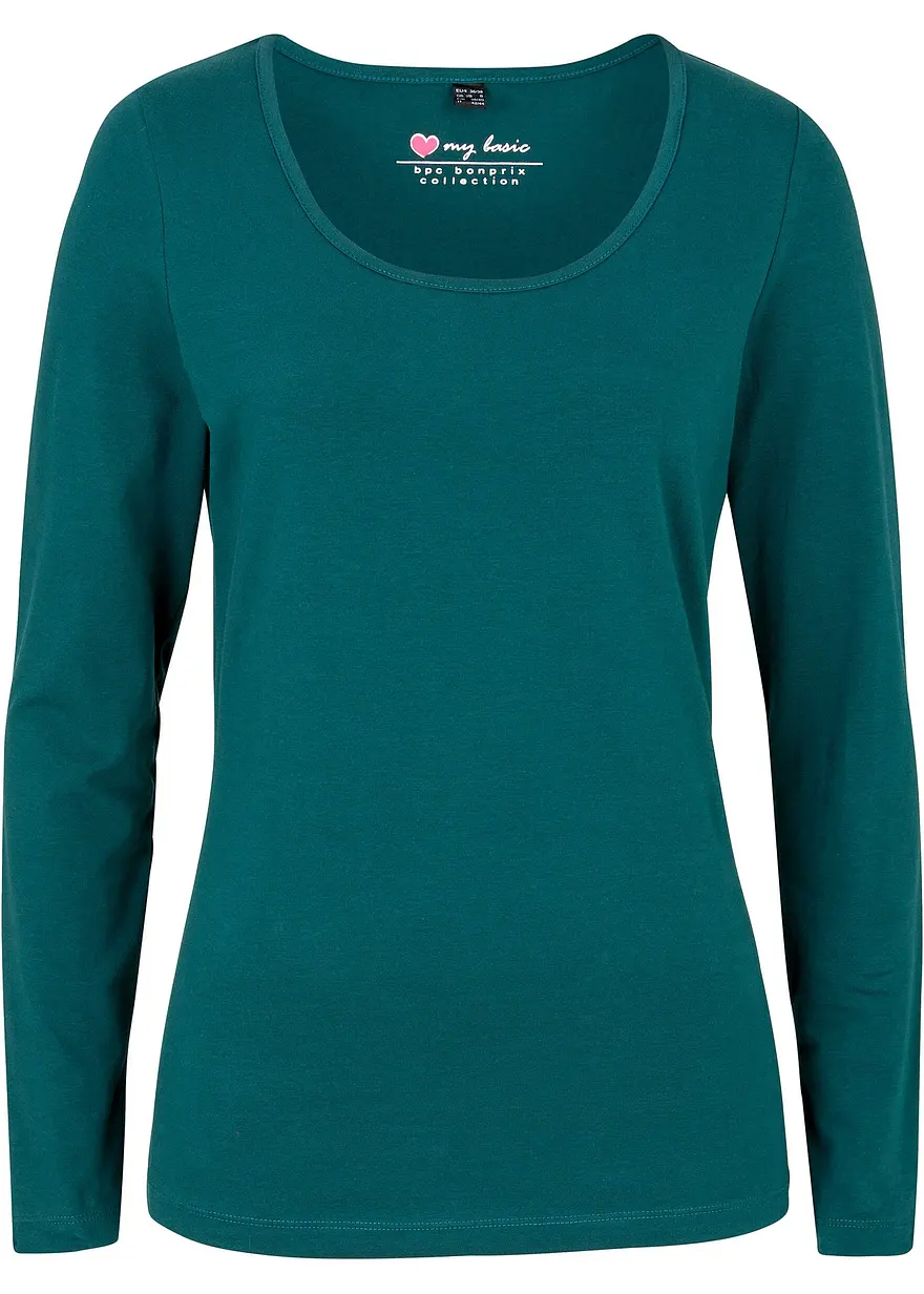 Figurbetontes Langarmshirt