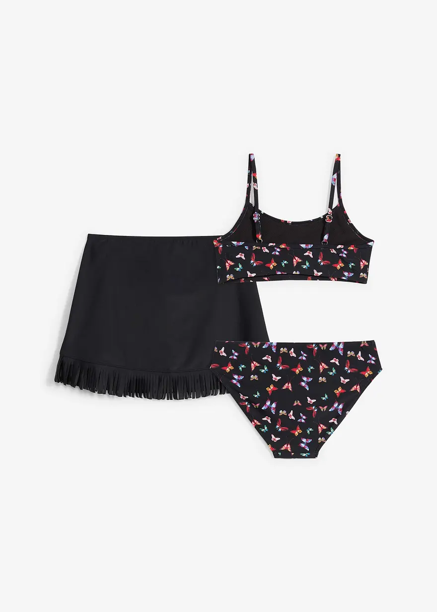 Bikini und Rock (3-tlg.Set)