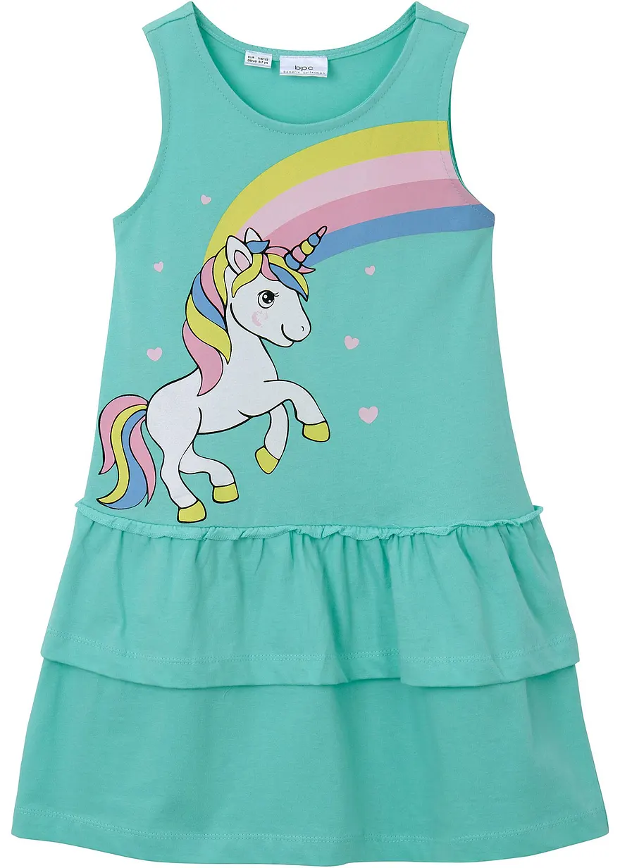 Niedliches Kleidchen mit Einhorn-Print