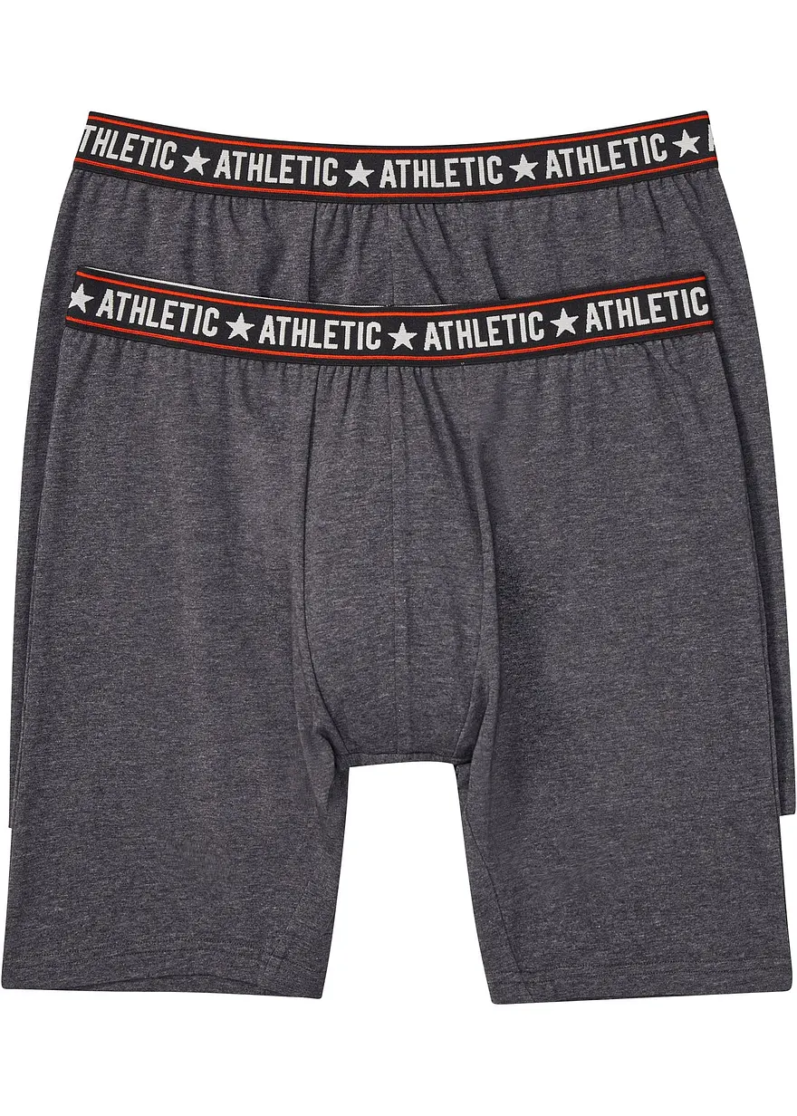Lange Boxershorts eng (2er Pack)