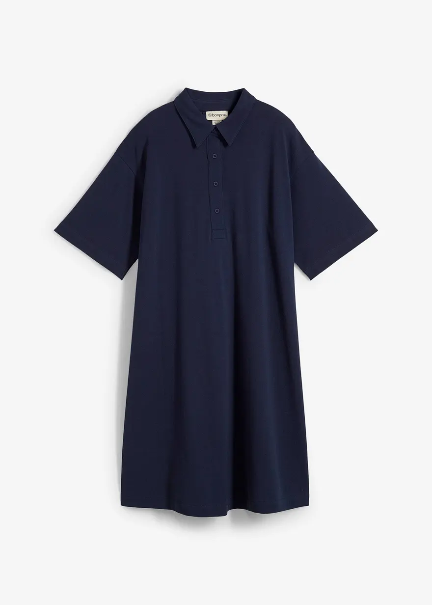 Polokleid aus reiner Baumwolle
