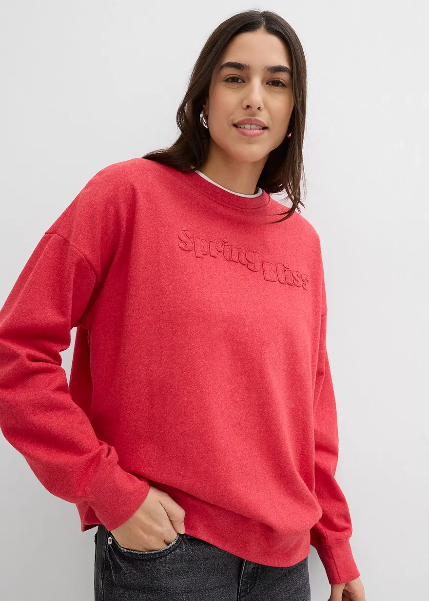 Oversize-Sweatshirt aus weichem Baumwoll-Mix