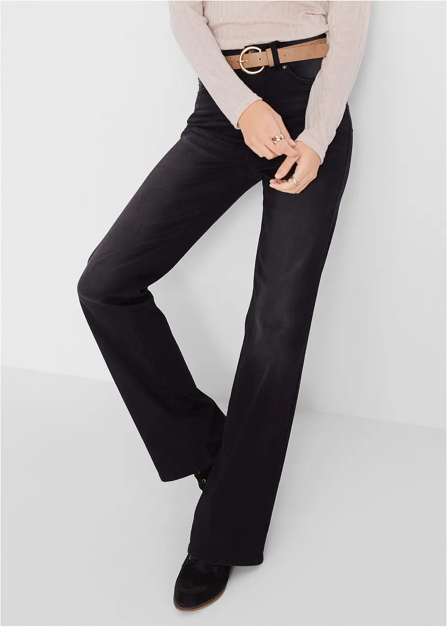 Bootcut Jeans Mid Waist, Shaping