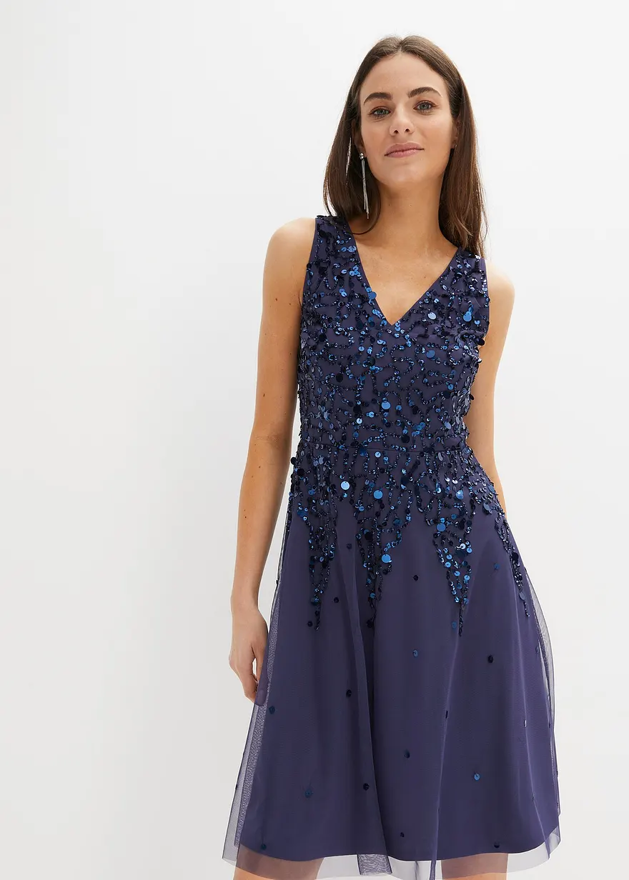 Mini-Paillettenkleid