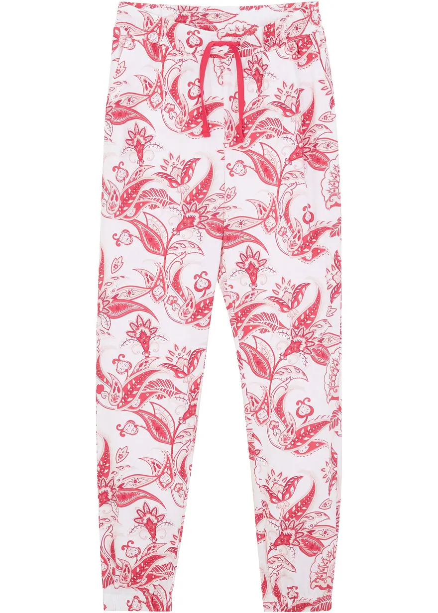 Jersey-Hose aus reiner Baumwolle