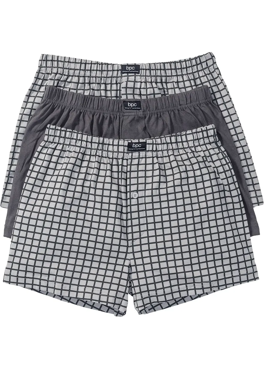 Lockere Jersey Boxershorts (3er Pack)