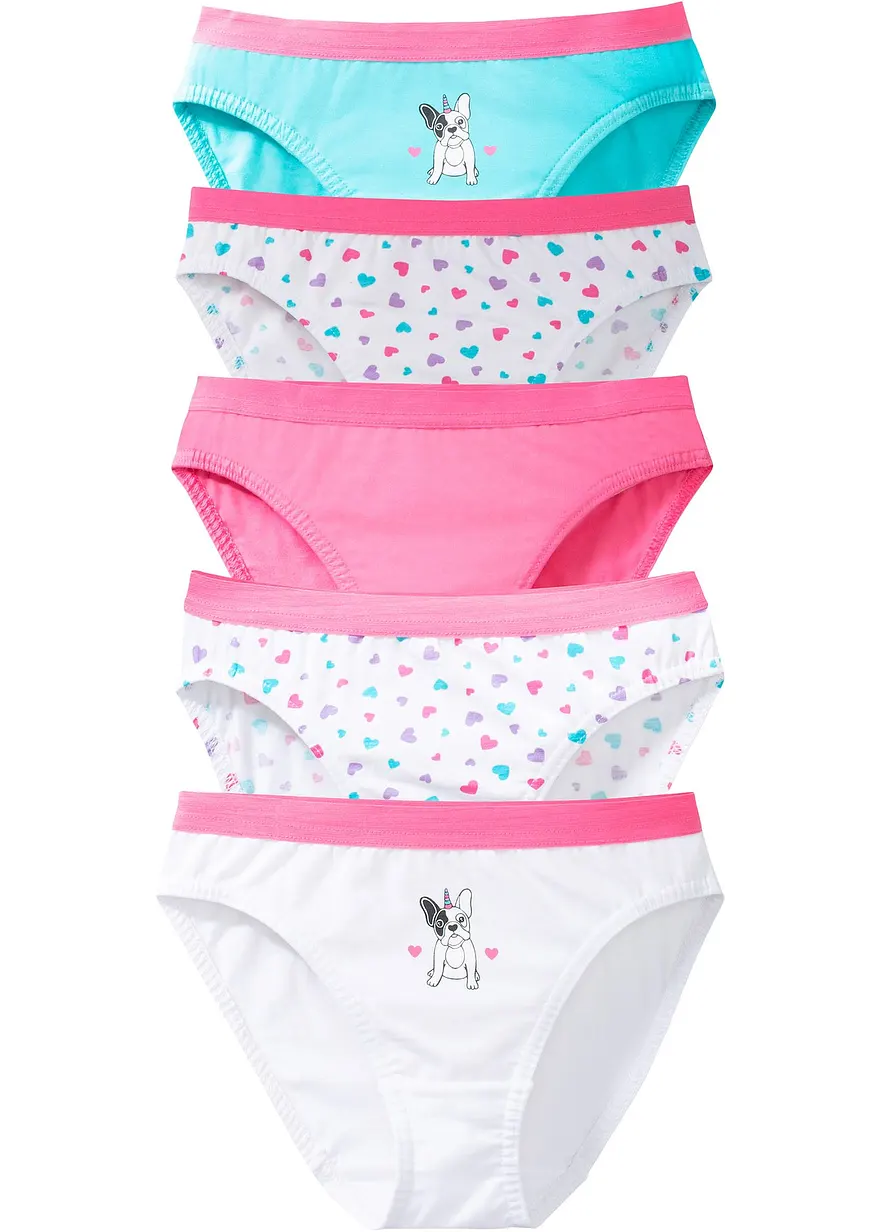 Slip mit Bio-Baumwolle (5er Pack)