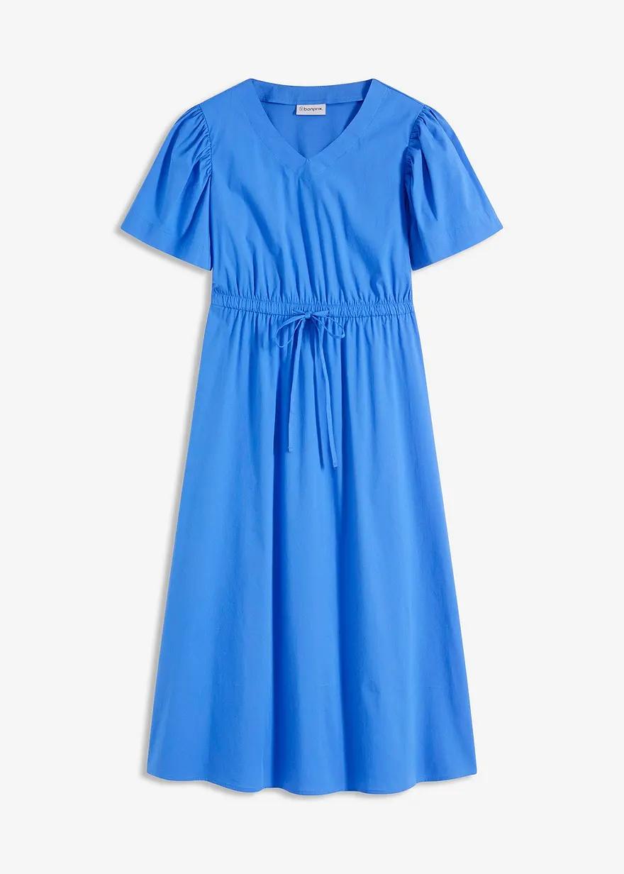 Midikleid mit weiten Ärmeln