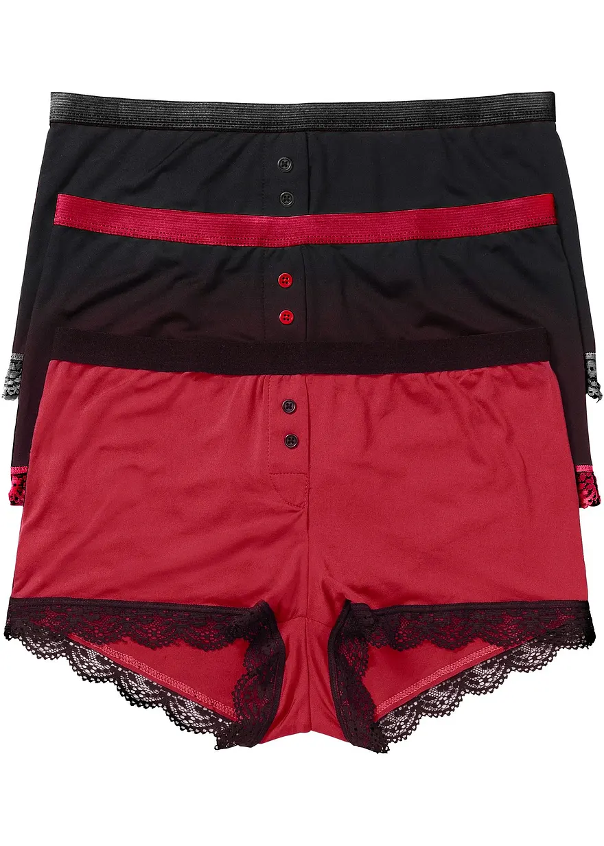 Microfaser Damen Boxer (3er Pack)