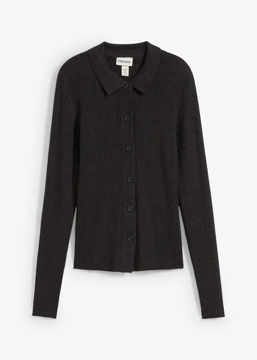Feinstrickjacke aus Viskose-Mix