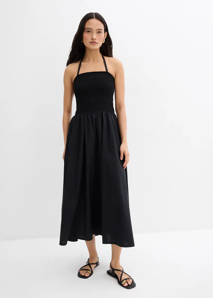 Midikleid mit Trägervariante