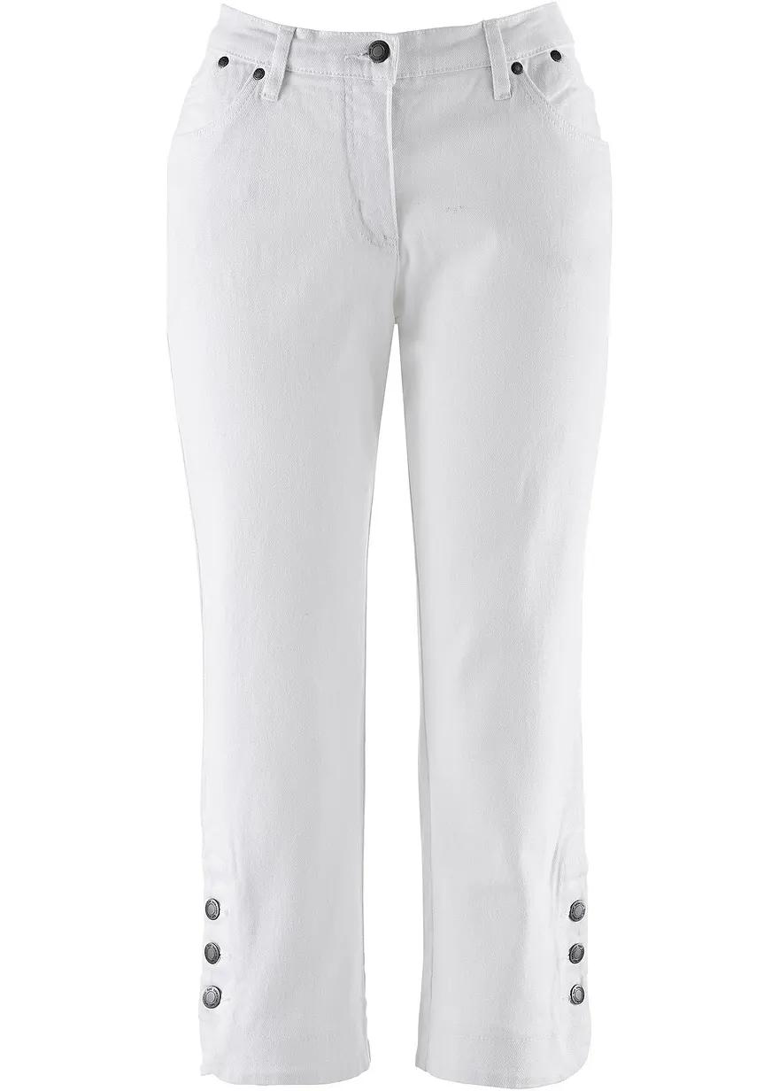 Capri Jeans Mid Waist