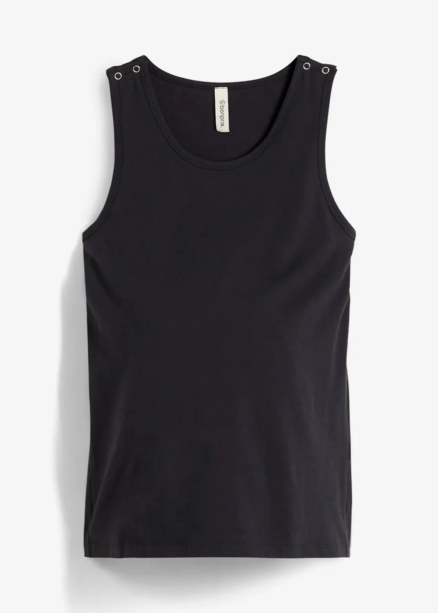 2-in-1 BH-Tanktop für die Schwangerschaft und Stillzeit aus Bio-Baumwolle