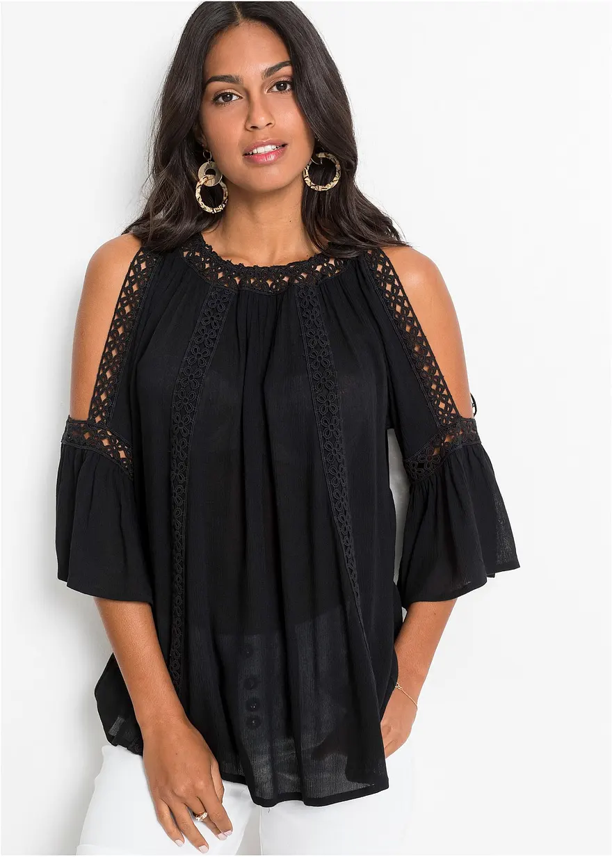 Tunika mit Cut-Outs