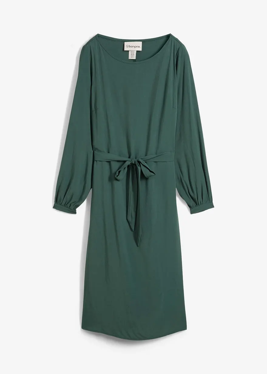 Midikleid aus feiner Viskose
