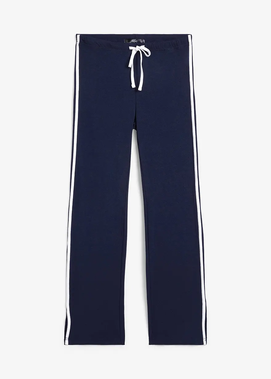 Jersey-Hose aus Baumwolle mit Stretch